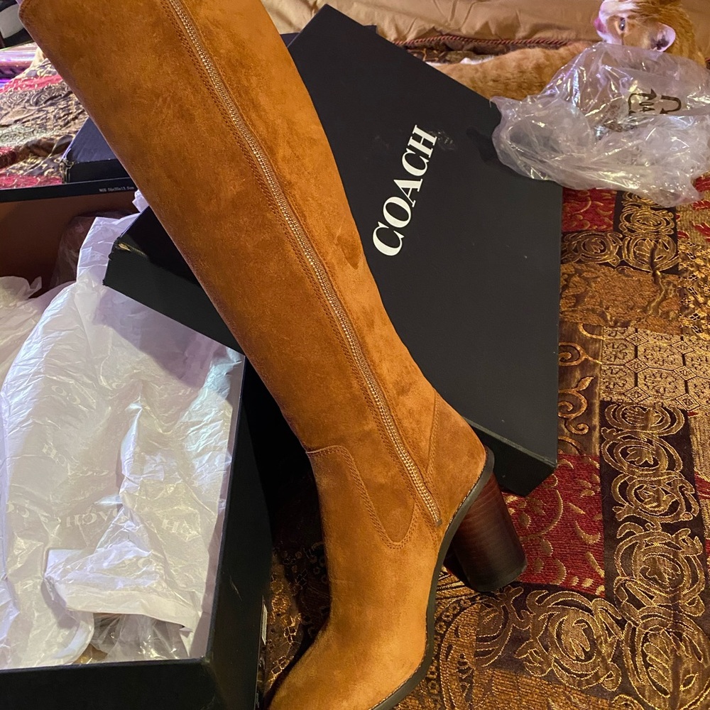 Coach Suede Boots!